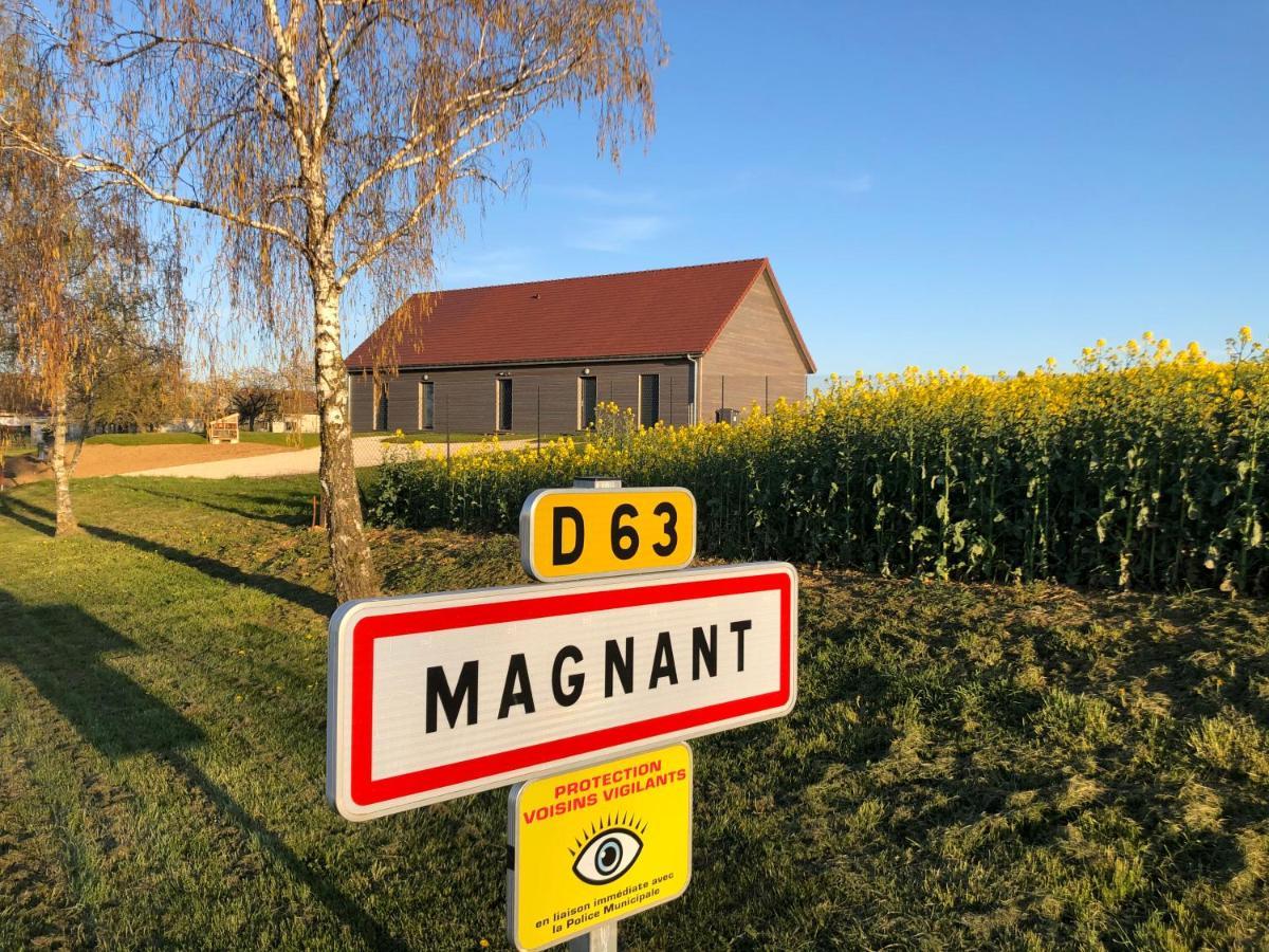 Vila Les Bois De Champagne Nordique Magnant Exteriér fotografie