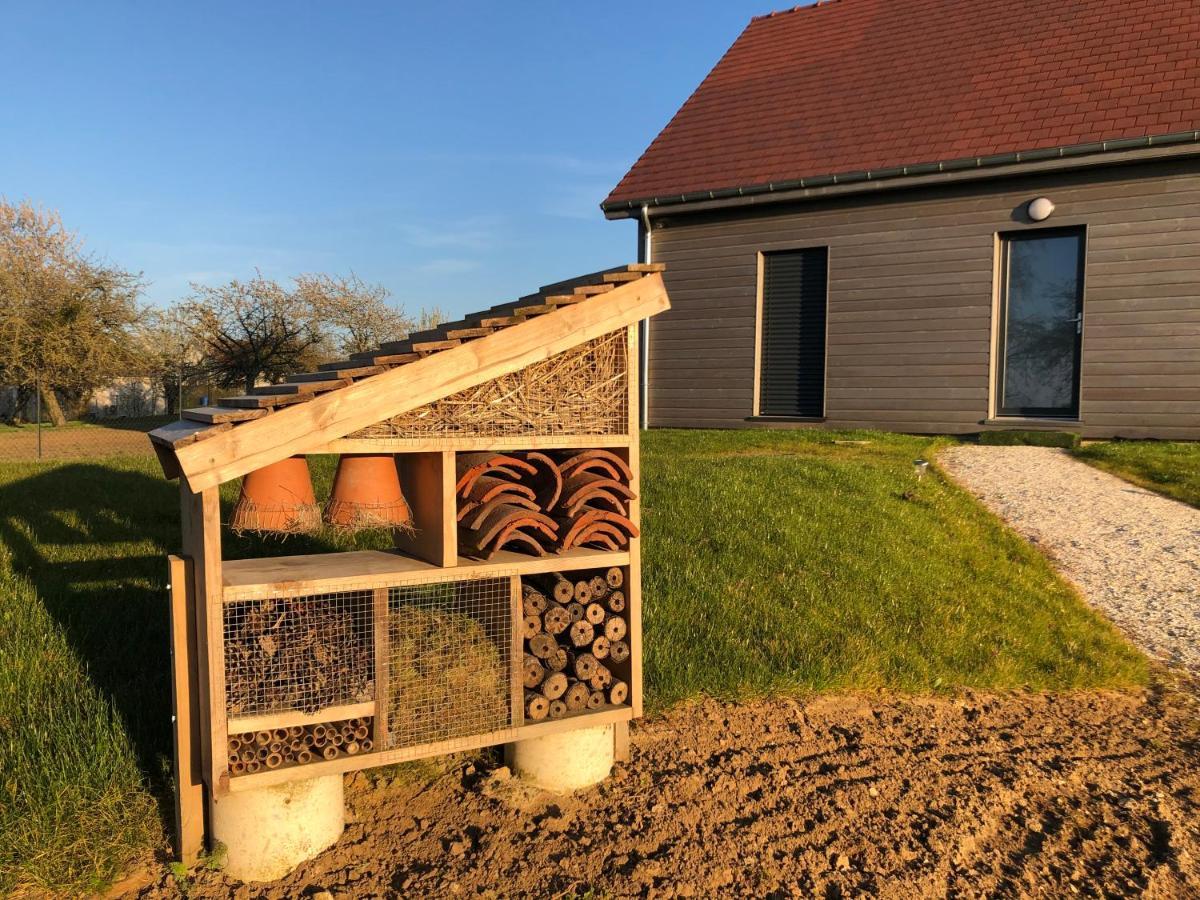 Vila Les Bois De Champagne Nordique Magnant Exteriér fotografie